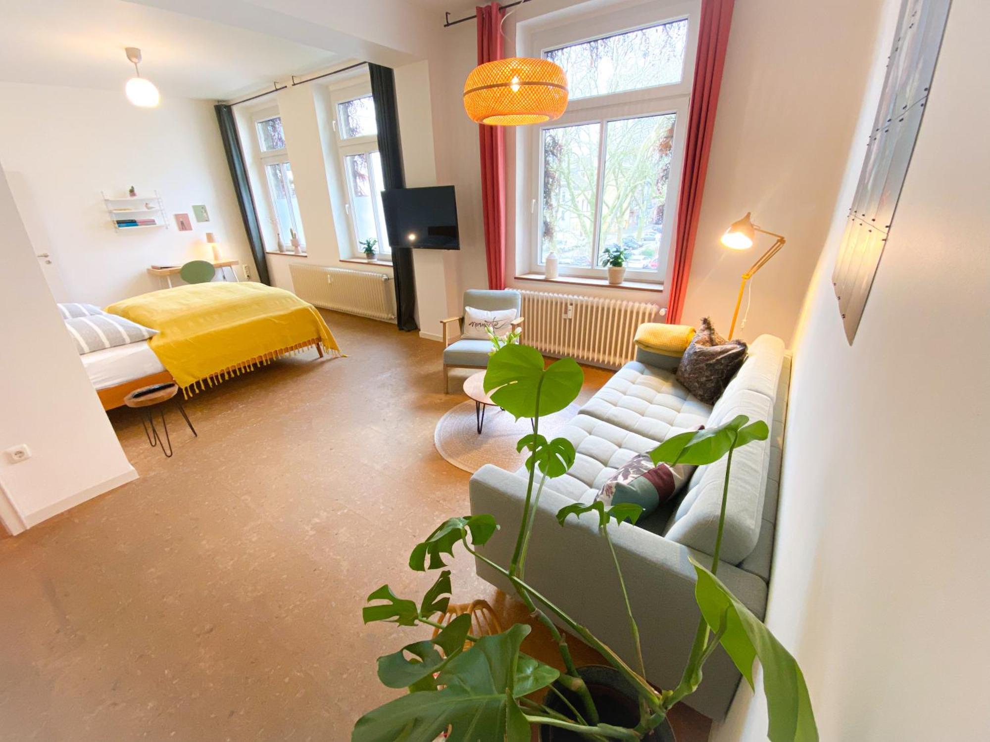 Apartments "Am Rheinorange", Netflix & Prime Duisburgo Exterior foto