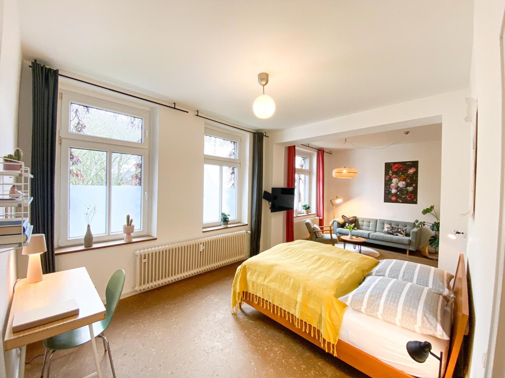 Apartments "Am Rheinorange", Netflix & Prime Duisburgo Exterior foto