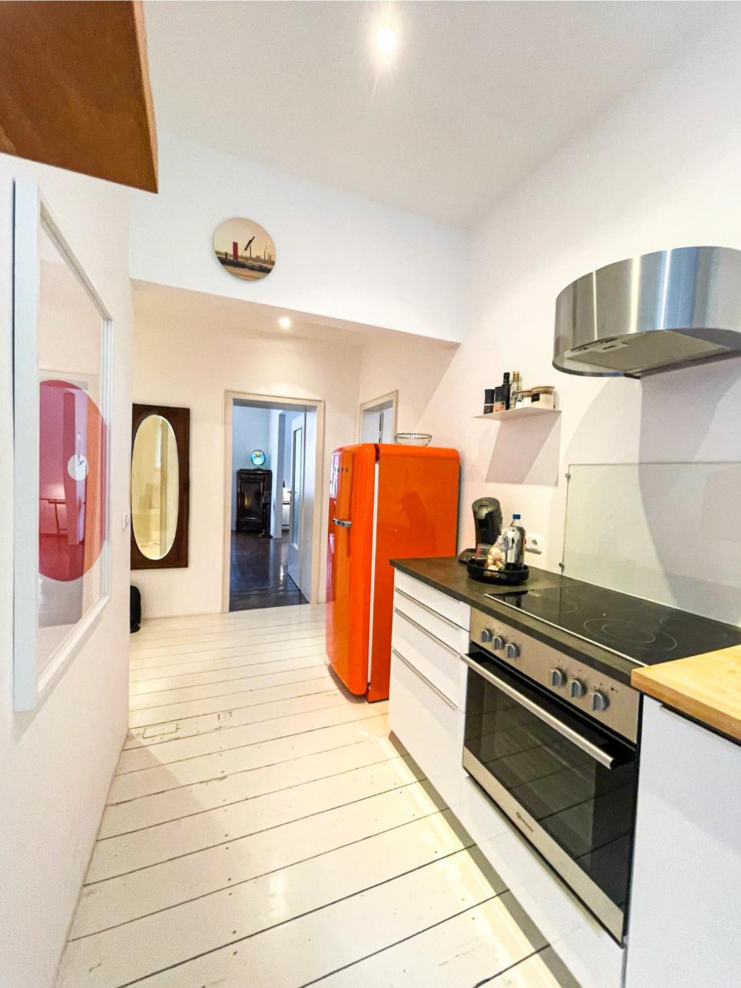 Apartments "Am Rheinorange", Netflix & Prime Duisburgo Exterior foto