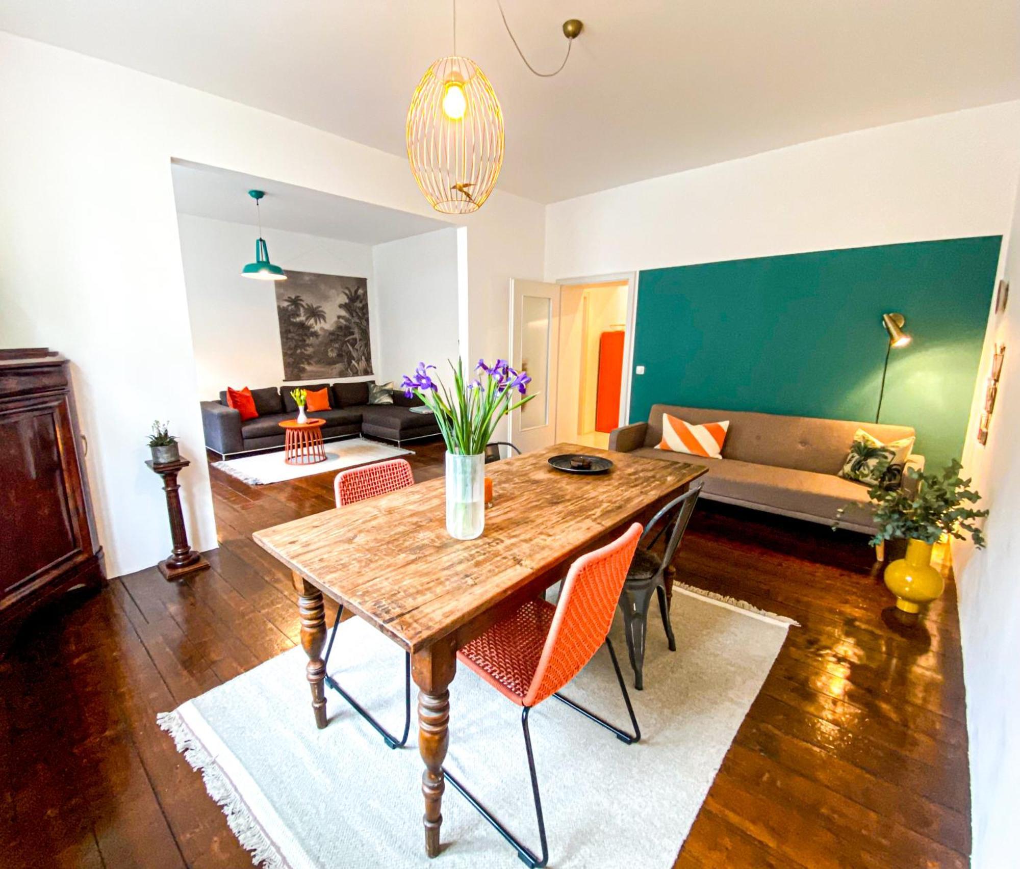 Apartments "Am Rheinorange", Netflix & Prime Duisburgo Exterior foto